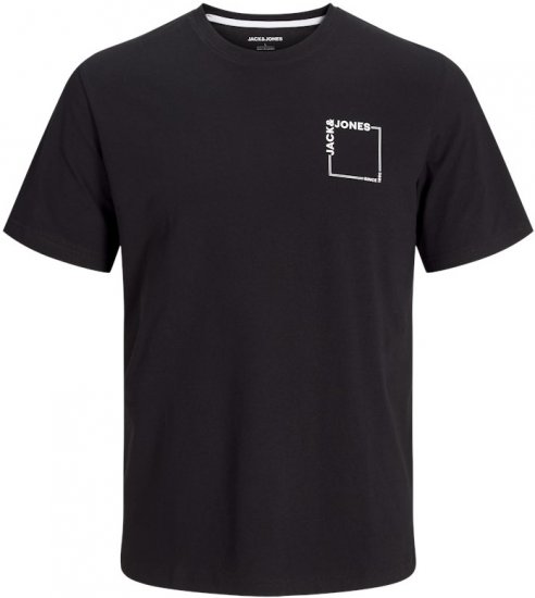 Jack & Jones Verner Crew Neck T-Shirt Black - Camisetas - Camisetas - 2XL-14XL
