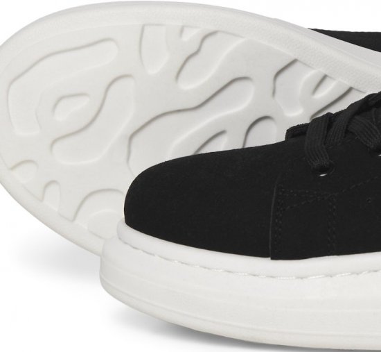 Jack & Jones Bolton 7579 Sneakers Black - Calzado de hombre 40-52 - Zapatillas de hombre tallas 40-52