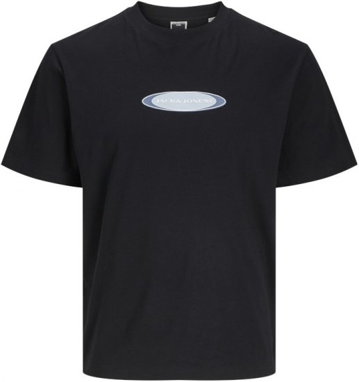 Jack & Jones Pacer Branding Print T-Shirt Black - Camisetas - Camisetas - 2XL-14XL