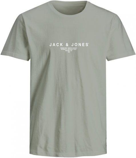 Jack & Jones Harris Crew Neck T-Shirt Green - Camisetas - Camisetas - 2XL-14XL