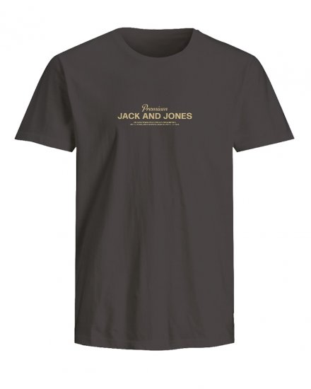 Jack & Jones Ferris Crew Neck T-Shirt Black - Camisetas - Camisetas - 2XL-14XL