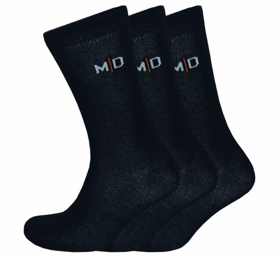 Motley Denim John 3-Pack Socks Black - Ropa interior - Ropa interior 2XL-8XL