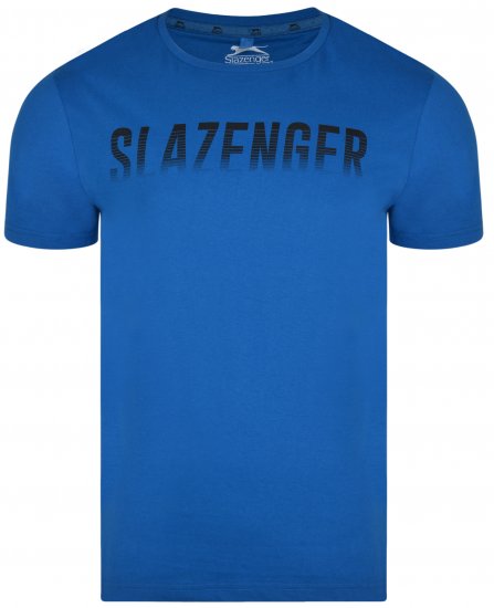 Slazenger Jonathan T-shirt Blue - Camisetas - Camisetas - 2XL-14XL