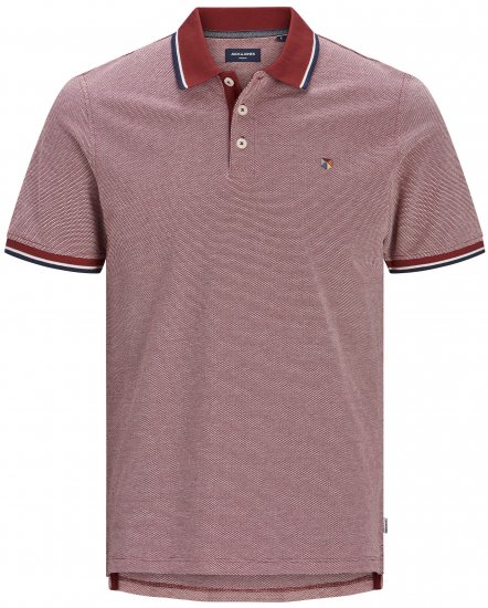 Jack & Jones JPRBLUWIN Polo Red Dahlia - Polos - Polos 2XL-8XL