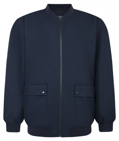 Espionage JT125 Chaqueta acolchada azul marino - Chaquetas - Chaquetas Tallas Grandes 2XL-8XL