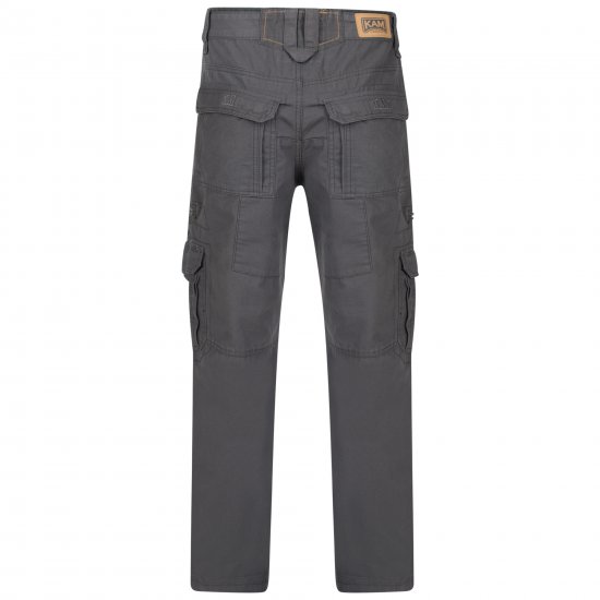 Kam Jeans Cargo pants Grey - Vaqueros & pantalones - Vaqueros y Pantalones - W40-W70