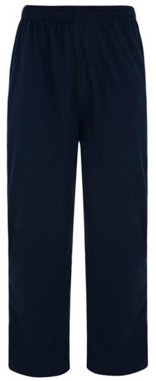 Kam Jeans 225 Joggers Black TALL SIZES - ROPA DE HOMBRE MT-6XLT - Tamaños de talle alto