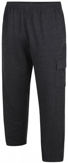 Kam Jeans Lightweight Sweatpants with Cargo pocket Charcoal - Pantalones y cortos de chándal - Pantalones y Pantalones cortos de chándal - 2XL-12XL