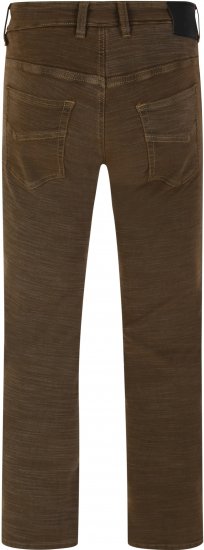 Kam Jeans 264 Slub Weave 5 Pocket Stretch Pants Brown - Vaqueros & pantalones - Vaqueros y Pantalones - W40-W70