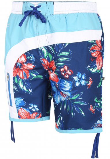 Kam Jeans 3003 Floral Panel Board Swimshorts - Ropa interior - Ropa interior 2XL-8XL