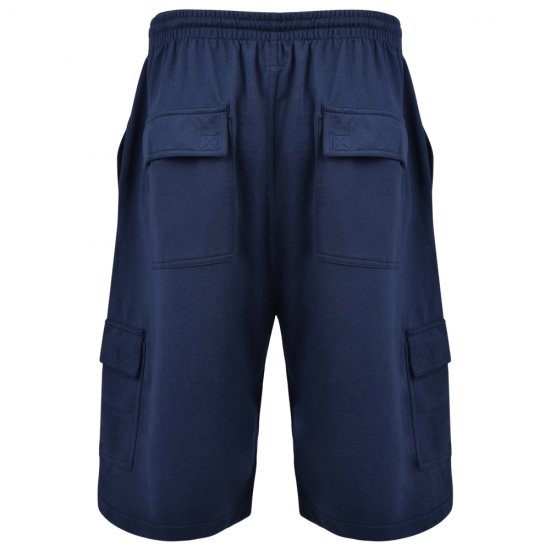Kam Jeans Cargo Joggers shorts Navy - Pantalones y cortos de chándal - Pantalones y Pantalones cortos de chándal - 2XL-12XL