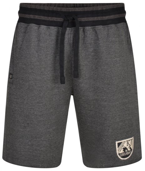 Kam Jeans 327 Jersey Shorts Charcoal - Pantalones y cortos de chándal - Pantalones y Pantalones cortos de chándal - 2XL-12XL