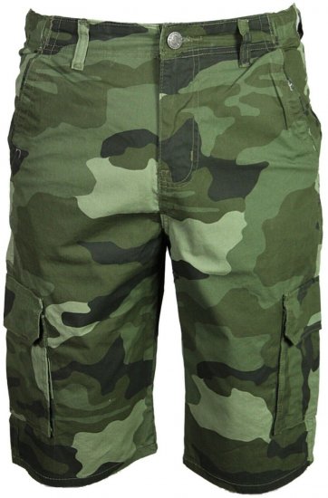 Kam Jeans 330 Cargoshorts Camo - Pantalones cortos - Pantalones cortos W40-W60