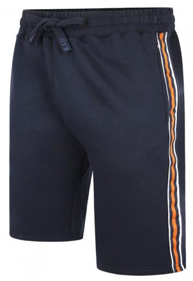 Kam Jeans 3300 Jog Shorts with Side Tape Navy - Pantalones y cortos de chándal - Pantalones y Pantalones cortos de chándal - 2XL-12XL