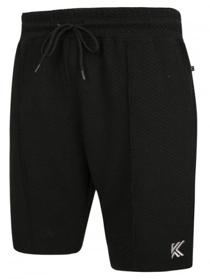 Kam Jeans 3305 Jaquard Mesh Shorts Black - Pantalones y cortos de chándal - Pantalones y Pantalones cortos de chándal - 2XL-12XL