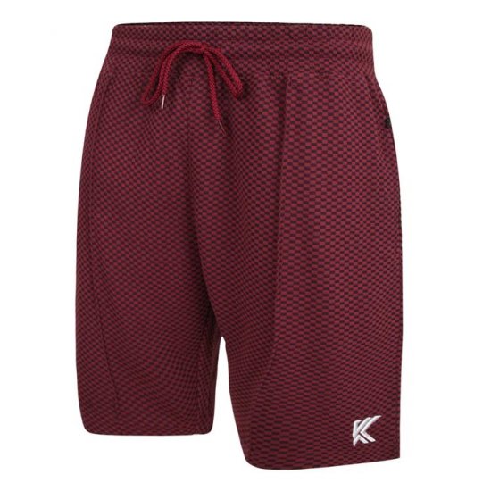 Kam Jeans 3305 Jaquard Mesh Shorts Burgundy - Pantalones y cortos de chándal - Pantalones y Pantalones cortos de chándal - 2XL-12XL