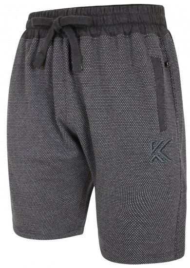 Kam Jeans 3310 Dobby Print Jog Shorts Charcoal - Pantalones y cortos de chándal - Pantalones y Pantalones cortos de chándal - 2XL-12XL