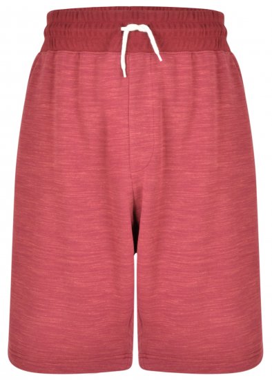 Kam Jeans 331 Melange Jog Shorts Burgundy - Pantalones y cortos de chándal - Pantalones y Pantalones cortos de chándal - 2XL-12XL