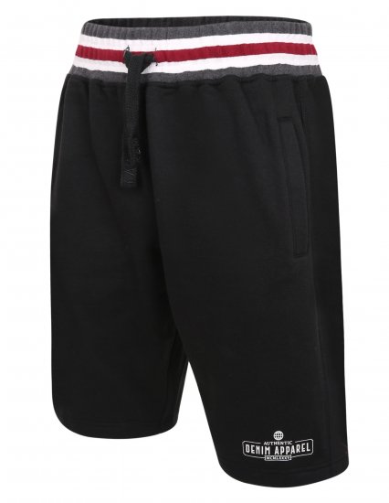 Kam Jeans 344 Jogger Shorts Black - Pantalones y cortos de chándal - Pantalones y Pantalones cortos de chándal - 2XL-12XL