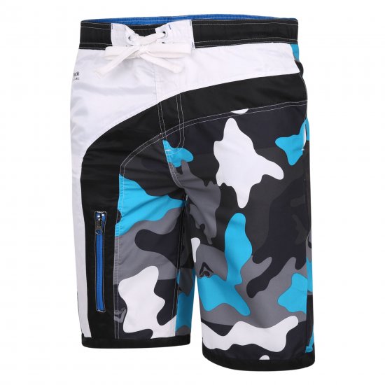 Kam Jeans 348 Camo Swimmers Black - Ropa interior - Ropa interior 2XL-8XL