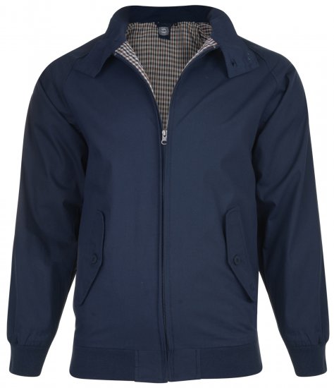 Kam Jeans Harrington-Jacket Navy - Chaquetas - Chaquetas Tallas Grandes 2XL-8XL