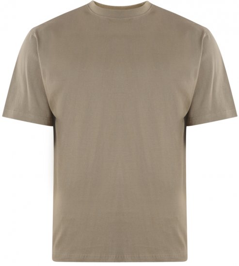 Kam Jeans T-shirt Olive - Camisetas - Camisetas - 2XL-14XL