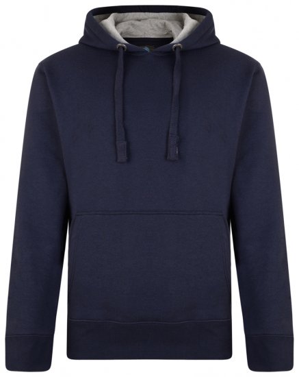 Kam Jeans Crew Neck Hoodie Navy - Sudaderas - Sudaderas 2XL-12XL