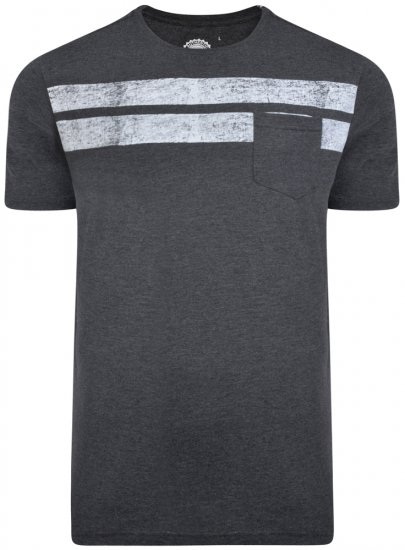 Kam Jeans 5252 T-shirt Charcoal - Camisetas - Camisetas - 2XL-14XL