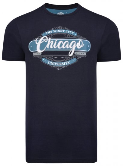 Kam Jeans 5253 T-shirt Navy - Camisetas - Camisetas - 2XL-14XL
