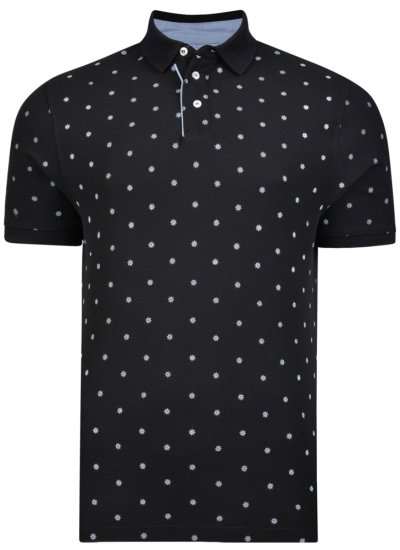 Kam Jeans 5272 Polo Black - Polos - Polos 2XL-8XL