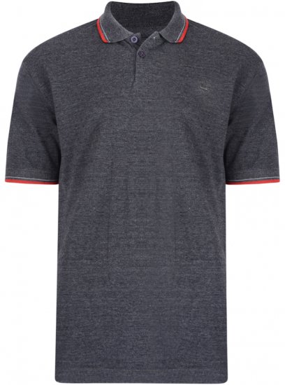 Kam Jeans 5289 Polo Charcoal - Polos - Polos 2XL-8XL
