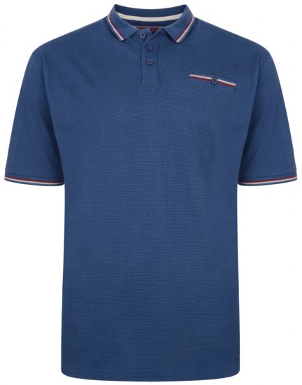 Kam Jeans 5291 Polo Denim - Polos - Polos 2XL-8XL