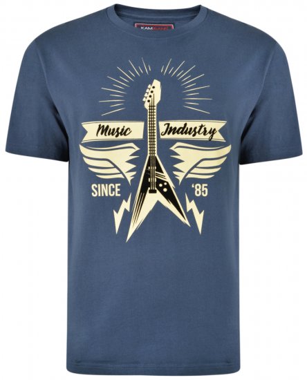 Kam Jeans 5303 T-shirt Insignia - Camisetas - Camisetas - 2XL-14XL