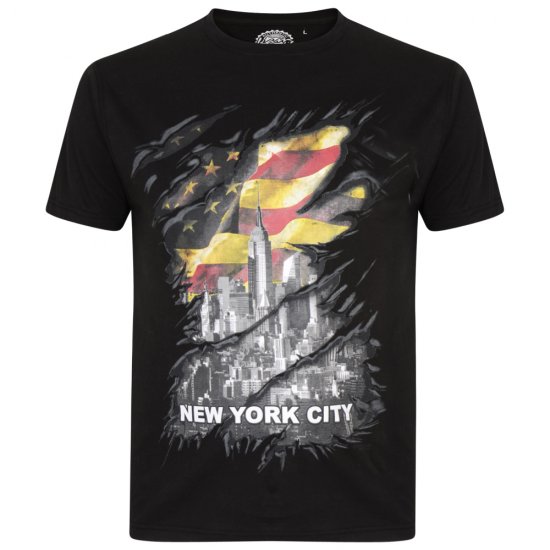 Kam Jeans 5312 T-shirt 2-pack - Camisetas - Camisetas - 2XL-14XL