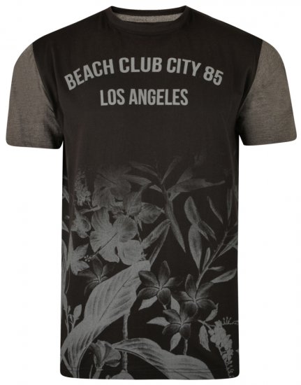Kam Jeans 5313 T-shirt Black - Camisetas - Camisetas - 2XL-14XL
