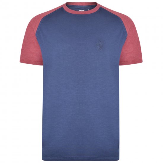 Kam Jeans 5314 Twin pack T-shirts Black/Navy - Camisetas - Camisetas - 2XL-14XL