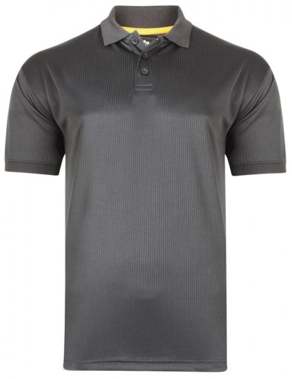 Kam Jeans Technical Lightweight Polo Black - Ropa deportiva - Ropa Deportiva 2XL-10XL