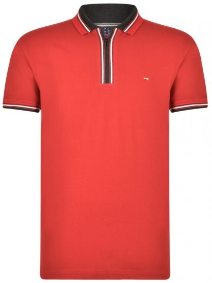 Kam Jeans 5409 Polo Burgundy - Polos - Polos 2XL-8XL