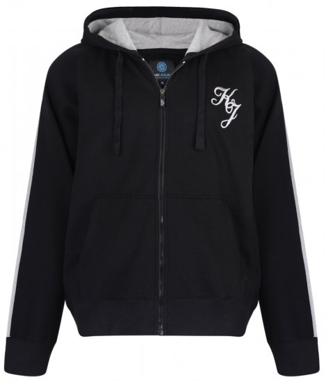 Kam Jeans 7005 Hoodie Black - Sudaderas - Sudaderas 2XL-12XL