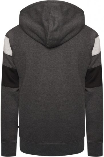 Kam Jeans 7068 Cut & Sew Over Head Hoody Charcoal - Sudaderas - Sudaderas 2XL-12XL