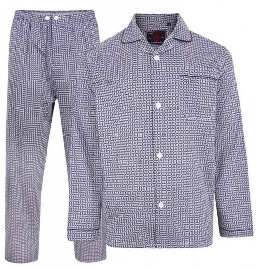 Kam Jeans 879 Dobby Print Pyjama Set - Ropa interior - Ropa interior 2XL-8XL