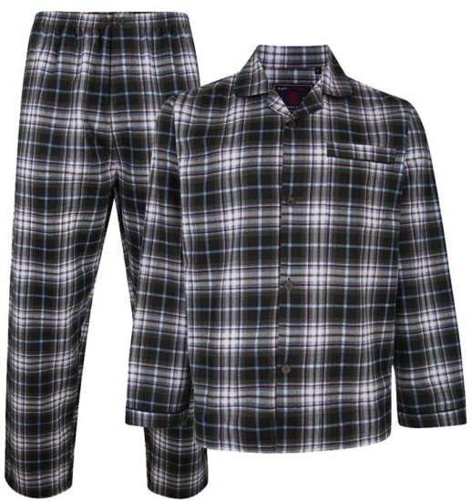 Kam Jeans 880 Flannel Pyjama Set - Ropa interior - Ropa interior 2XL-8XL