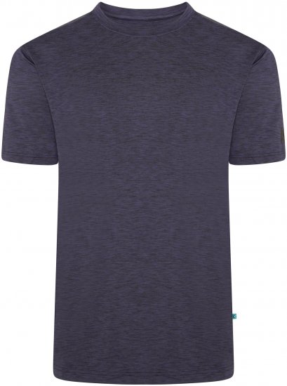 Kam Jeans AP001 XT Active Performance Marl Tee Indigo - Camisetas - Camisetas - 2XL-14XL