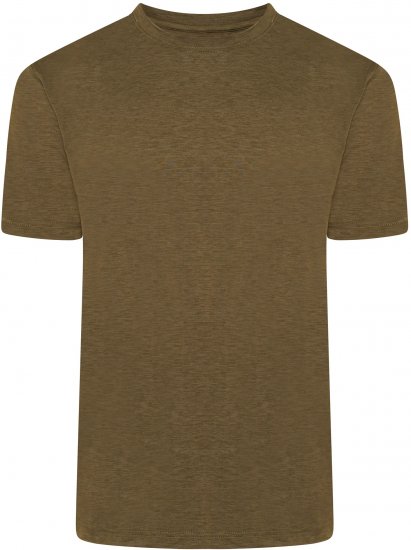 Kam Jeans AP001 XT Active Performance Marl Tee Khaki - Camisetas - Camisetas - 2XL-14XL