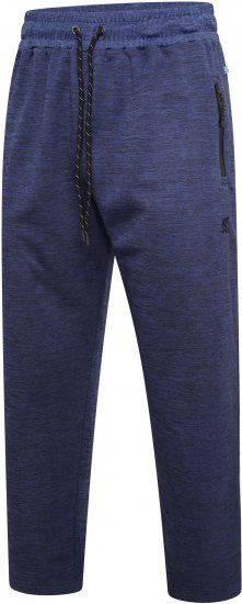 Kam Jeans AP006 Active Performance Marl Jog Pants Indigo - Pantalones y cortos de chándal - Pantalones y Pantalones cortos de chándal - 2XL-12XL