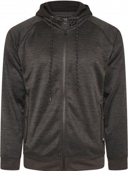 Kam Jeans AP008 Active Performance Hoody Charcoal - Sudaderas - Sudaderas 2XL-12XL
