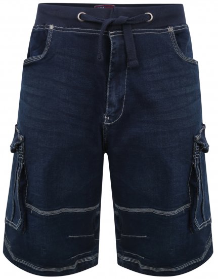 Kam Jeans Dito Denim Shorts Mid Used Blue - Pantalones cortos - Pantalones cortos W40-W60
