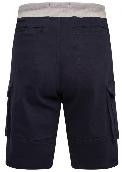 Kam Jeans Elvio Rib Waist Stretch Shorts Navy - Pantalones cortos - Pantalones cortos W40-W60
