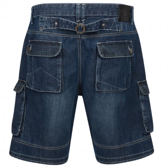 Kam Jeans Francis Dark Used - Pantalones cortos - Pantalones cortos W40-W60