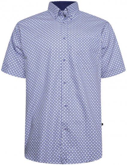 Kam Jeans P046 camisa con estampado geométrico - Camisas - Camisas 2XL-10XL